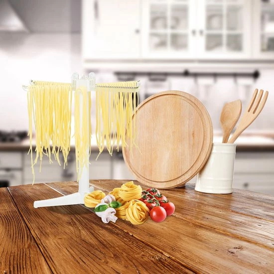Relaxdays - Pasta Droogrek - Kunststof - Opvouwbaar - Pastadroger - Pasta Drogen - Afbeelding 8