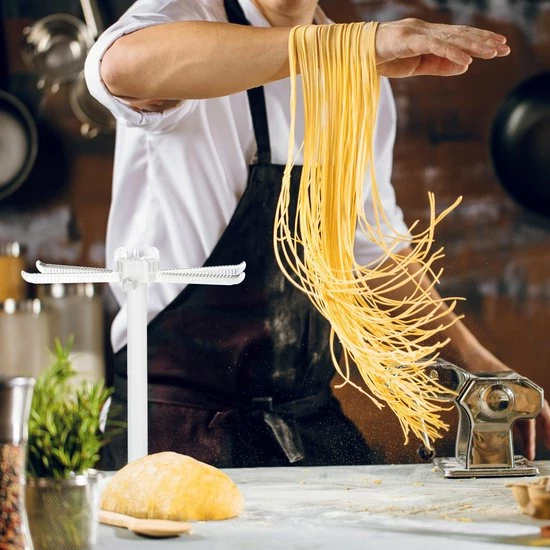 Relaxdays - Pasta Droogrek - Kunststof - Opvouwbaar - Pastadroger - Pasta Drogen - Afbeelding 9