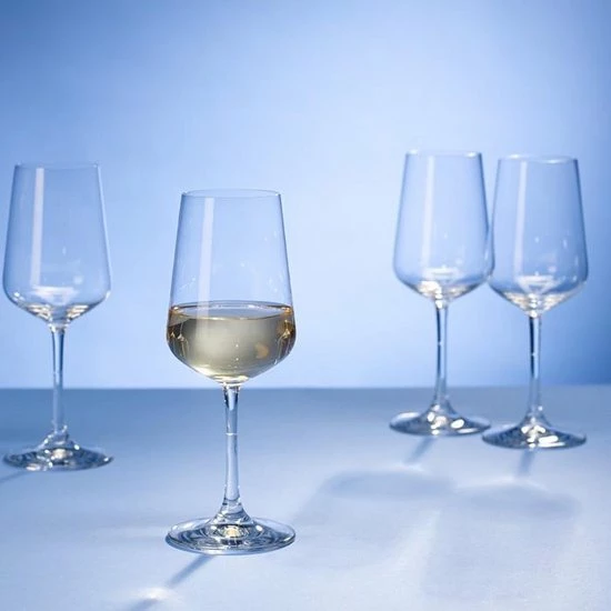 Villeroy & Boch Ovid Witte Wijnglas - 4 Stuks - Glas - Afbeelding 2