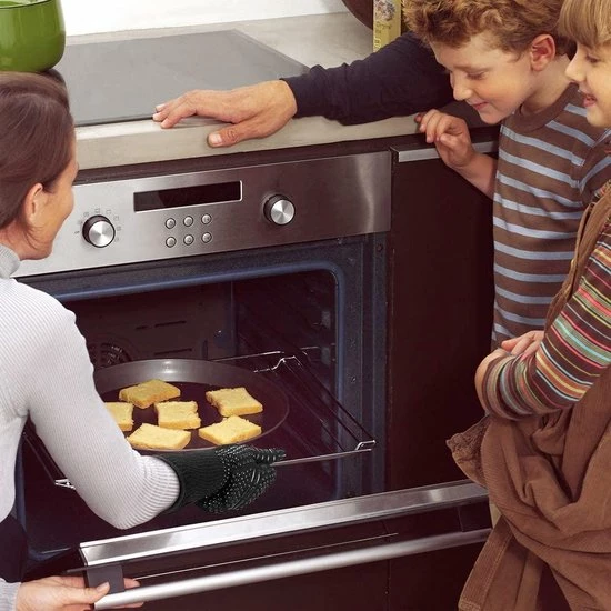Auctic® - Ovenwanten - BBQ Accesoires - BBQ Handschoenen - Hittebestendige Ovenwanten - Afbeelding 6