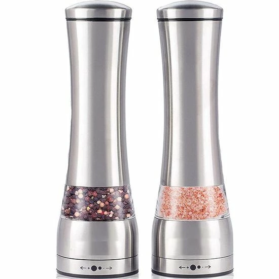 Timmers Trading Luxe Peper En Zoutmolen Set – Handmatig - Afbeelding 8