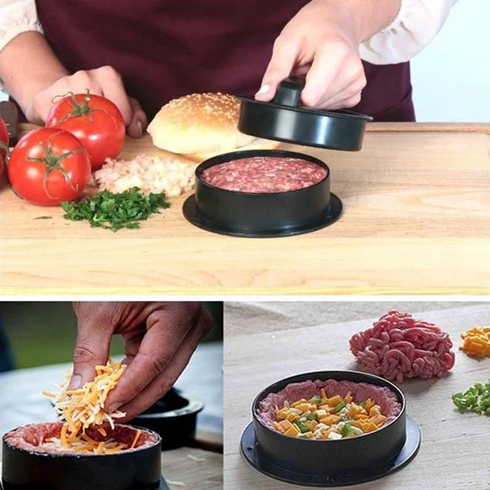 Merkloos Hamburgerpers Voor De Perfecte Hamburger - Afbeelding 13