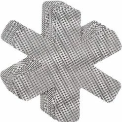 Chefarone Pannenbeschermers – Tussenleggers – Pannen En Potten – Beschermingsmatten - Vilt – 5-delig – Grijs