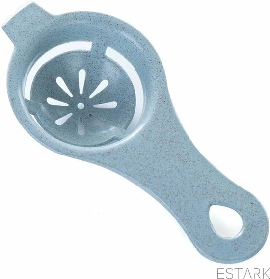ESTARK® Eierscheider - Professionele Ei-scheider - Ei Scheiden - Eidooier Scheider - Eiwit - Ei Scheider - Eigeel - Eierscheider - Eischeider Met Slagkant - Blauw - Afbeelding 9