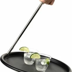 Blueomnia Balance Tray Eenhandig Dienblad Antislip Inklapbaar Demontabel Blad