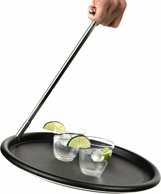 Blueomnia Balance Tray Eenhandig Dienblad Antislip Inklapbaar Demontabel Blad