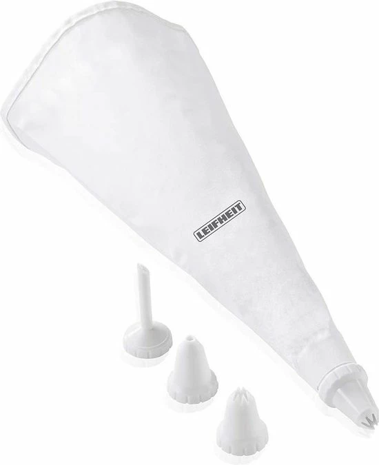 Leifheit Spuitzak - Katoen - Met 4 Spuitkoppen