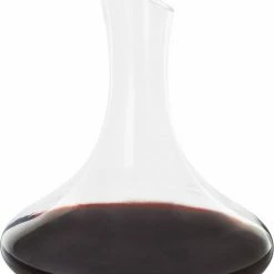 Krumble Decanteer Karaf Met Smalle Hals - Karaf - Schenkkan - Glazen Karaf - Decanteren - Wijnschenker - Rode Wijn - Wijnkan - Kan - Wijnkaraf - Glas - 1.5 Liter - Transparant - 21,5 X 22 Cm