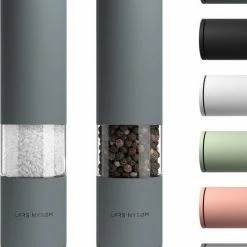 LARS NYSØM Zout- En Pepermolen Set 'Lagom' Matt Grey