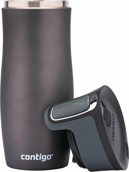 Contigo Westloop Thermosbeker – Autoseal - 470ml - Gunmetal Grey - Afbeelding 6