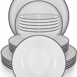 Serviesset 18-delig - Moderne Bordenset Voor 6 Personen