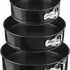 VETTA Ronde Springvormen - 20, 22 En 24cm - Set Van 3