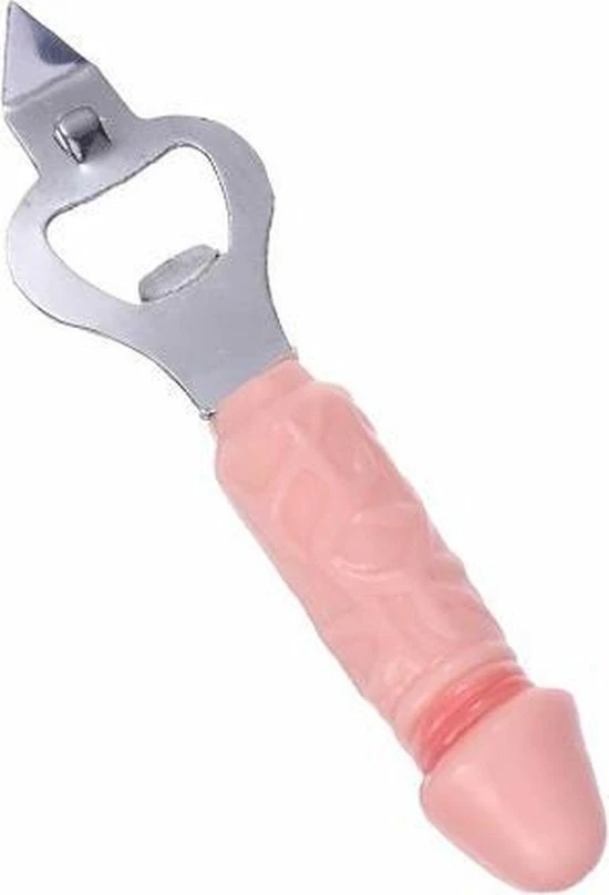 Merkloos Piemel Bieropener - Penis Flesopener - Decoratie - Vrijgezellenfeest Artikelen