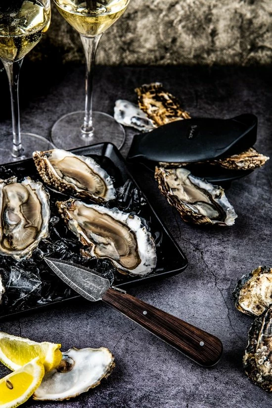 Laguiole Style De Vie Oestermes Luxury Line - Met Handbeschermer - Wenge - Afbeelding 5